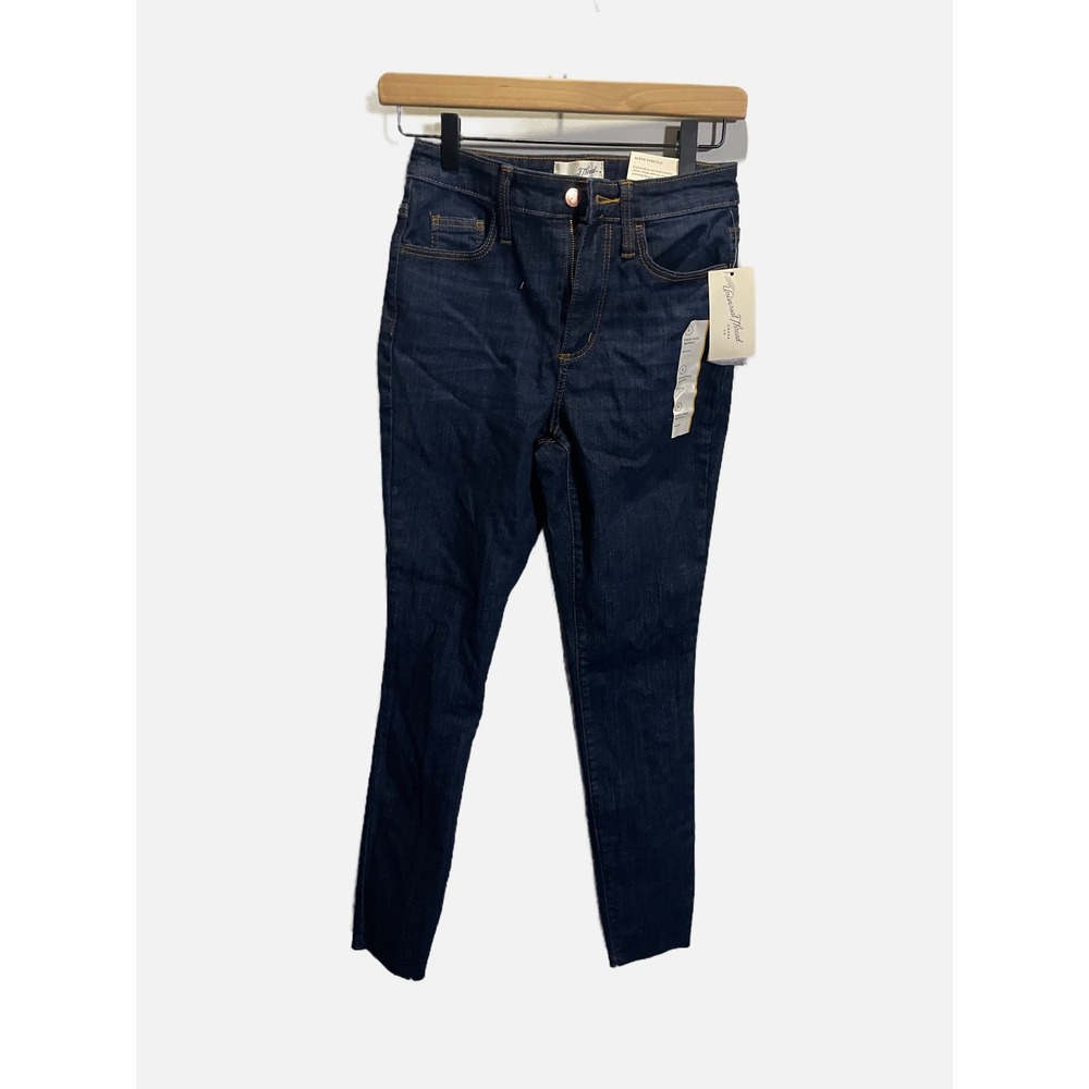 Universal Thread Skinny Jeans Womens 0R Dark Wash High Rise Super Stretch Denim‎